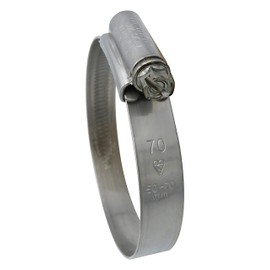 JCS Hose Band, High Grip JCS Stainless Steel 316-00 (13-20 mm), Pack of 10