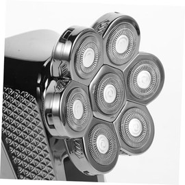 VICASKY Digital Display Electric Razor 7-Head Trimmer Waterproof Men's Shaving Tool