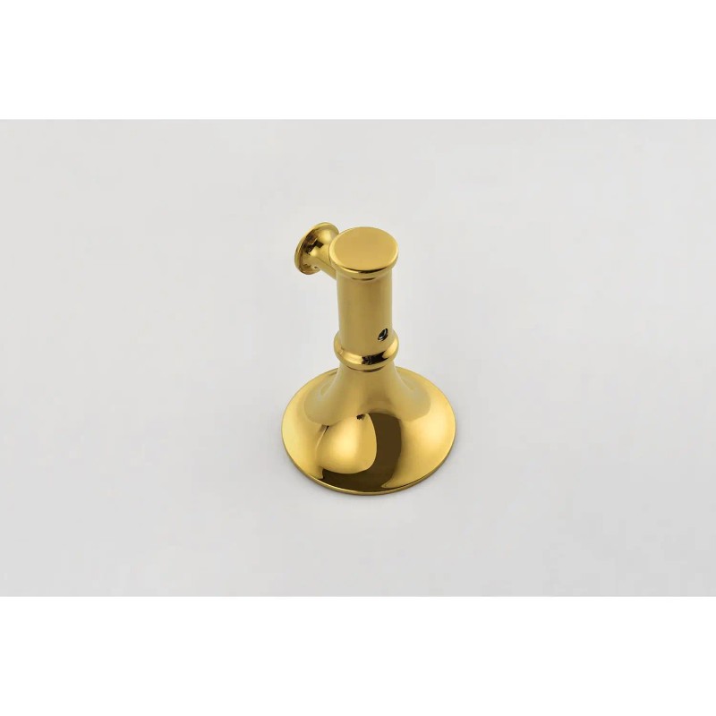 Wall Mount Brass Bathroom Towel Rack Set 6 Piece Modern