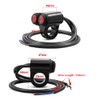 YnGia Waterproof 22mm Motorcycle Handlebar Switch Universal 7/8″ Double Control
