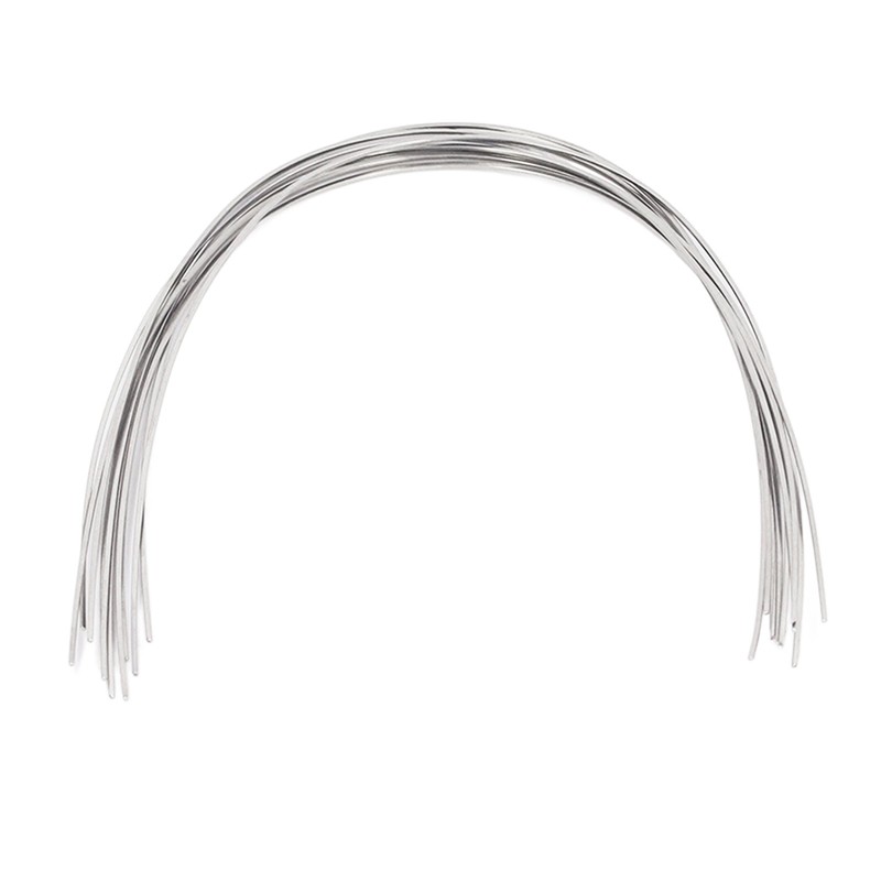 50pcs Orthodontic Rectangular Arch Wire Stainless Steel Elastic Orthodontic Arch