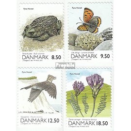Prophila Collection Denmark 1556-1559 (complete edition) 2010 Nature (stamps for collectors) Amphibians / Reptiles / Tauriers