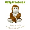 General Healthcare Cozy Creatures Microwavable Kids Heatable Cuddly Monkey Teddy