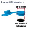 COLDDD Bathtub Stoppers, Silicone Bathtub Stopper, Fits Most Baby Bathtubs,