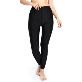 Actleis al24016 Women's Leggings, UV Protection, UPF 50+, Pool, Sea, Sauna, Surfing, Wetsuit, Snorkeling, Stylish, Amphibious