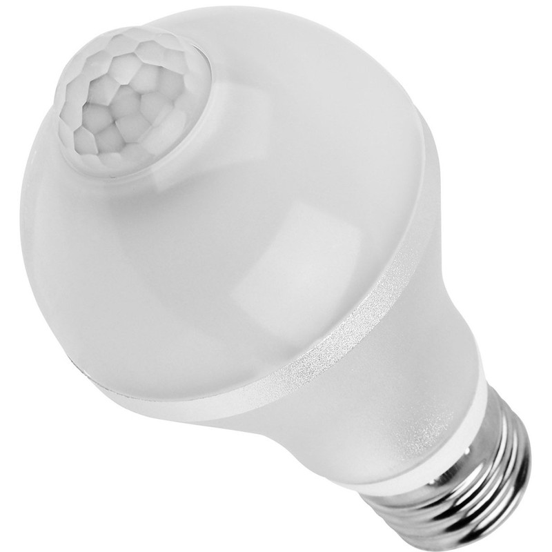 GPCT 9W Infrared Motion Activated/Detector/Sensor E26 LED Warm/Cool Bulb. Auto