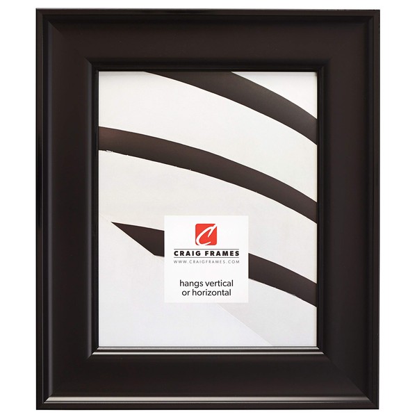 Craig Frames Resilience Picture Frame, 10 x 13 Inch, Black