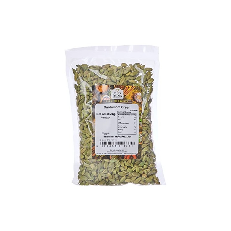 Old India Cardamom Green 250 g