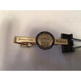 Jersey City Police tie bar W/ city seal