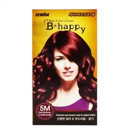 Be Happy Color Cream - Dark Red Brown 5M 10ea