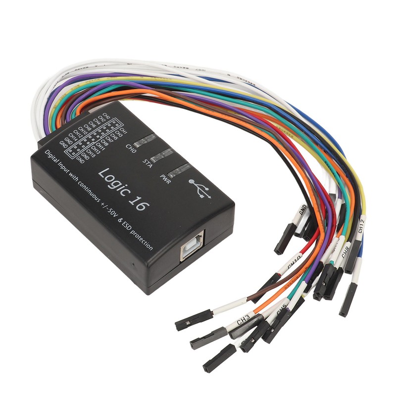 Logic Analyzer USB 16 Channel 100M Maximum Sampling Rate with