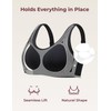 Momcozy Seamless Bra for Women, Comfort Soft Support Bra, Wireless