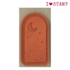 Kodomonokao Stamp N I Love Stamp Moon Sky 1535-030