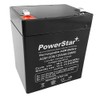 NP4-12 - 12 Volt/4 Amp Hour SLA Battery with 0.187