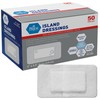 MED PRIDE Adhesive Island Dressing 2x3 in, Pack of 50