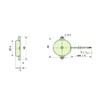 KKHMF 5pcs Electronic Alarm Buzzer Wire DC3-24V High Decibel Alarm