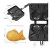 Household camping Hwasa Bungeoppang pan 2-piece Bungeoppang mold Bungeoppang machine