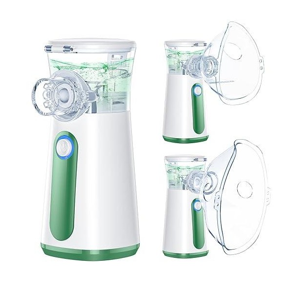 Compact Portable Nebulizer, Mesh Nebulizer, Auto-Cleaning Handheld Nebulizer, Two Ways