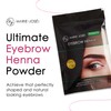 Marie-José & Co Henna Brow Tinting Kit Blonde Dye, Eyebrow
