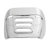 Unbranded Chrome Tail Light Visor Cover For Harley Tri Glide