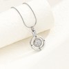 Compass Urn Necklace for Ashes Stainless Steel Cremation Jewelry Memorial