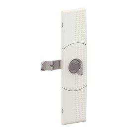 CZT2 2CPX052412R9999 Security Cylinder Lock with 2 Keys, White, 3.2 x 6.2 x 16.5 cm