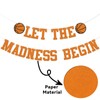 Let the Madness Begin Banner - Basketball Party Decor, Basketball