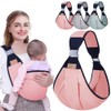 HINATAA Breathable Baby Sling, Adjustable Baby Carrier, Baby Carrier Wrap,