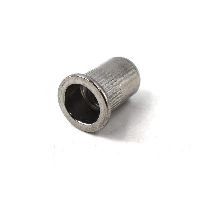 M6 Flat Head Rivet Nut Insert 304 Stainless Steel Rivet