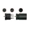 kabelmeister Power Adaptor Switzerland Mains Plug with Plug-In Aid to