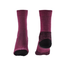 Bridgedale HIKE Lightweight Merino Performance Boot Original-Women's- Small-Berry