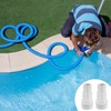 Pack of 2 pool hose adapter, pool hose connector, hose