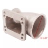 CXRacing Turbo Elbow Adapter + Vband Flange Clamp Kit T3/T4