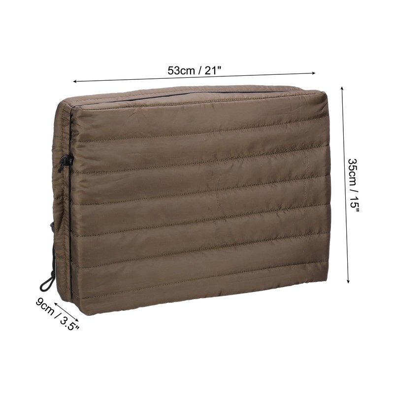 PATIKIL Indoor Air Conditioner Cover, 21x15x3.5 Window AC Unit Cover