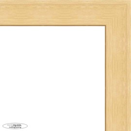 Poster Palooza A3 11.7x16.5 Traditional Natural Complete Wood Picture Frame with UV Acrylic Plexiglass, Foam Board Backing & Hardware Included