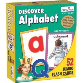 Creative Educational 0454 "Discover Alphabet" Flash Card Game