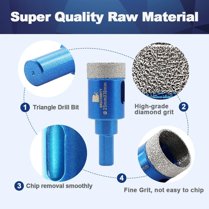 1-3/8 Inch Diamond Drill Bits Glass Hole Saw Drill Bit