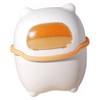 Levemolo Lovely Trash Can with Lid Cartoon for Home Office