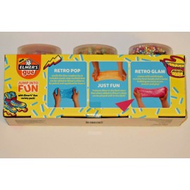 Elmer's Brand New Elmer’s Gue Premade Slime Retro Flash Slime Kit With Add Ins