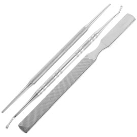IWOWHERO Nail Cleaning Kit Professional Manicure Set Cuticle Trimmer Nail File Set for Women