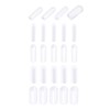DMiotech 100pcs 2mm 3mm 4mm 6mm Inner Diameter White Screw