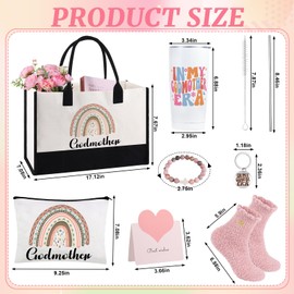Godmother Proposal Gift Set, Will You Be My Godmother Gifts, God Mother Gifts Ideas Include Insulated Tumblers Mothers Day Christmas Birthday Baptism Present for Women Mom