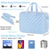 PUGPIU Bible Cover Case for Women, Large Quilted Bible Bag