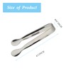 6PCS Ice Tongs Mini Sugar Tongs 4.25Inch Stainless Steel Small