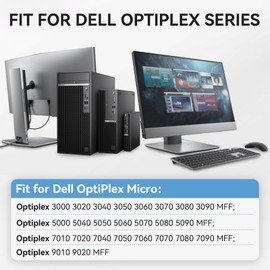 90W AC Adapter for Dell Optiplex Micro 9020 7050 7010 7020 7040 3050 7060 5050 5060 7070 Micro Desktop Power Supply-for Dell Optiplex Micro PC- for Optiplex 3060 3070 3080