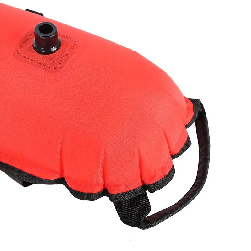 Diving Inflation Torpedo Buoy Float Ball,Nylon Torpedo Float with Dive
