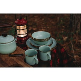 BAREBONES Enamel Bowl Set of 2