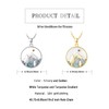 KQ&TTENG 2Pcs Mountain Necklace, Christian Faith of A Mustard Seed