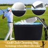 GD HUA Golf Club Cleaning Bag, Golf Club Scrub Bag,