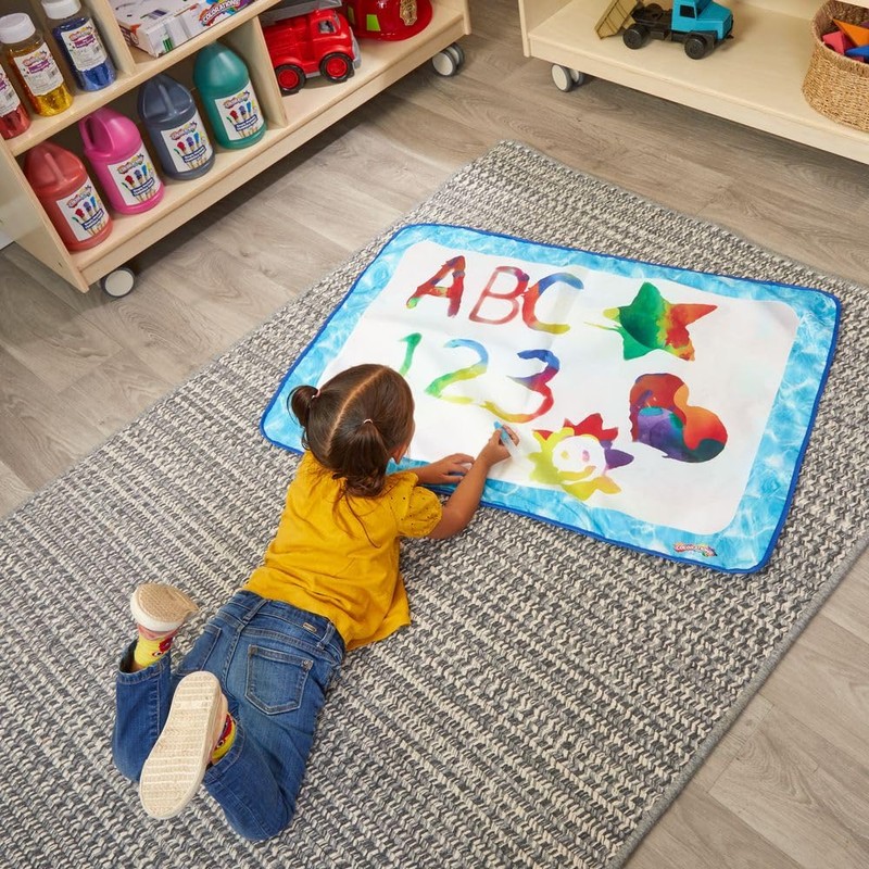 Colorations Extra Large Water Doodle Mat with 6 Pens